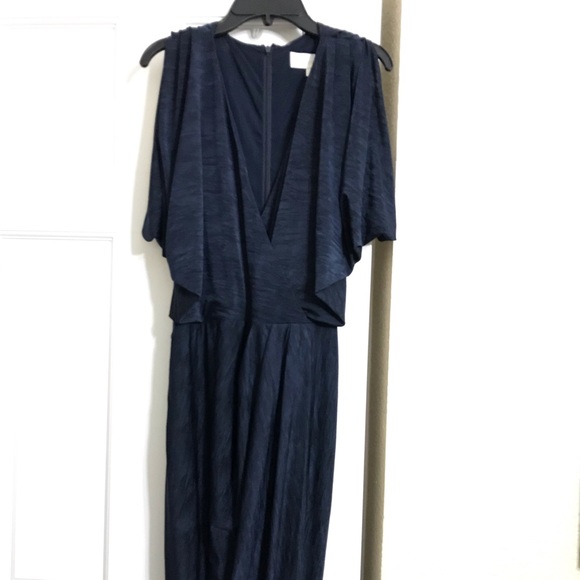 NEW Nicole Miller Flutter Sleeve Wrap Dress - Picture 5 of 7